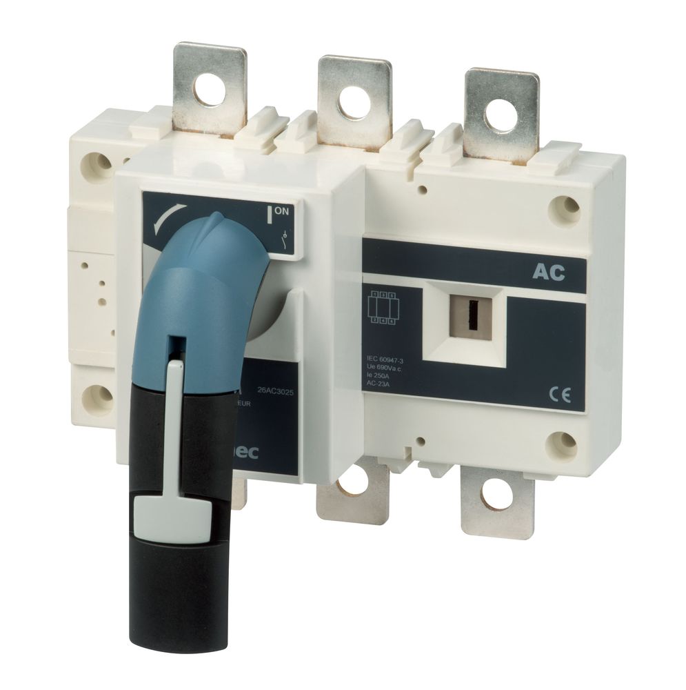 Interruptor - seccionador SIRCO de 4x125A, 415 VAC / 500 VDC max.