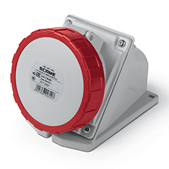 ENCHUFE HEMBRA S/PUESTA 2P+T IP67 32A 6h 200-250V AC 50Hz