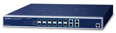 Layer 3 12-Port 10GBASE-X SFP+  + 4-Port 10GBASE-T Managed Ethernet Switch