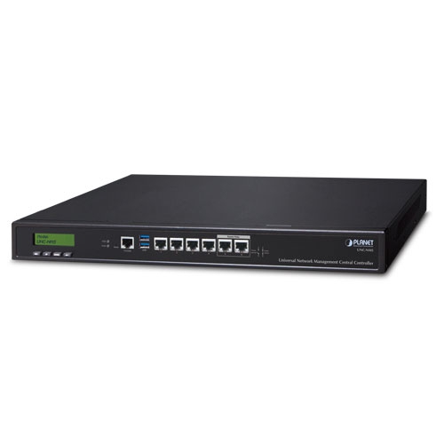 Universal Network Management Central Controller - 1024 x 100 nodes (19-inch rack-mount, System LCD,  6 10/100/1000T LAN Ports, 1 pair bypass, centrally manages up to 100 sites of NMS-500/NMS-1000V series, site map viewing and topology view, top 10-site events, history comparison graph and critical event chart for analyzing network status)  