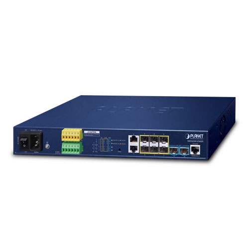 L3 2-Port 100/1000T + 2-Port 100/1G SFP + 4-Port 100/1G/2.5G SFP + 2-Port 10G SFP+ Managed Metro Ethernet Switch (AC+DC Power Redundant, 2xDI, 2xDO, Hardware Layer 3 RIPv1/v2, OSPFv2/v3 dynamic routing, supports ERPS Ring, CloudViewer app, MQTT, Cybersecurity features)