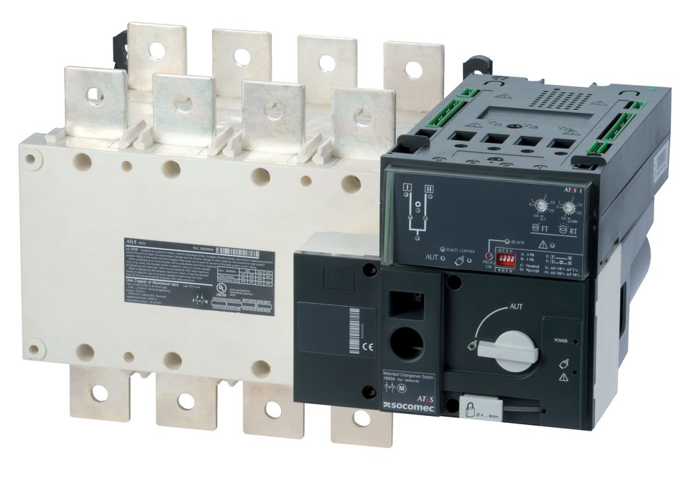 Conmutador motorizado automático ATyS g de 4x1250A