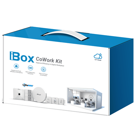 KIT Cowork Solución inteligente de monitoreo de lugar de trabajo inalámbrico