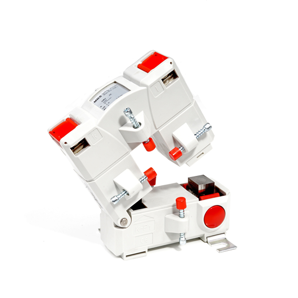 Transformador de corriente nucleo partido KBU 23 150/5A 1,5VA clase 3, Medidas Barra 1: 20x30 mm