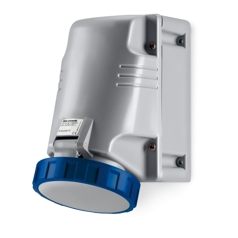 Enchufe hembra sobrepuesta 2P+T IP66/67 63A 6H