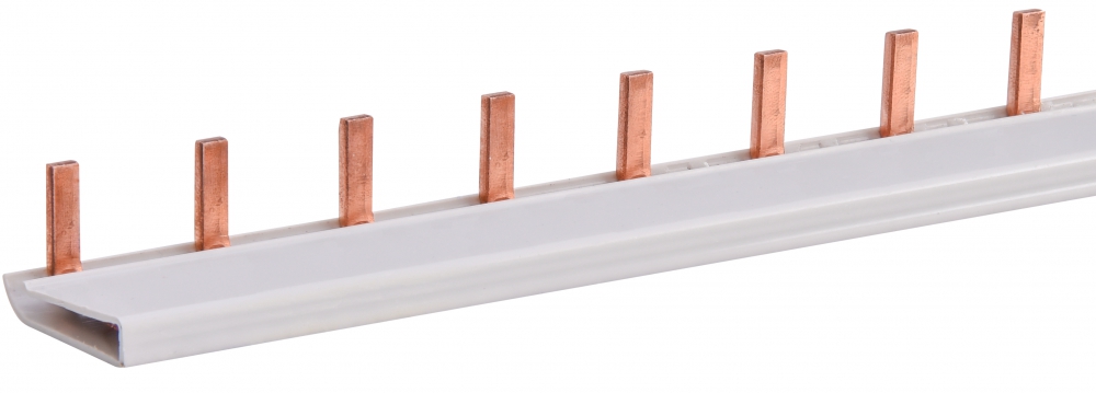 Barra de cobre tipo peine,  para bases portafusible 10/14x85 1500VDC