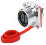 Conector Serie LP-24 S36 Hembra 2 Pines Socket Soldar CNLINKO
