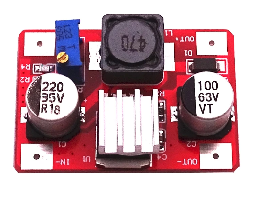 Módulo conversor DC-DC LM2577 step up, boost aumenta voltaje