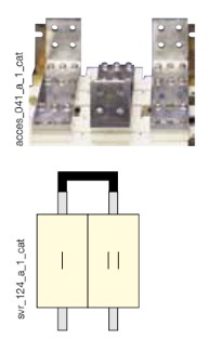 Pletinas de puenteado 4 polos para SIRCOVER-ATyS 125 a 200A