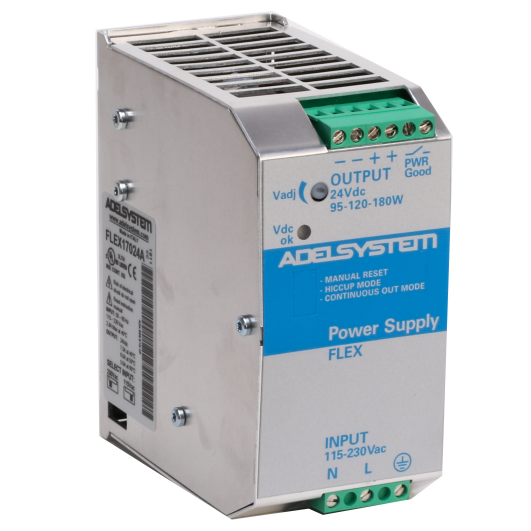 Industrial Power Supply 24Vdc 7.5A 230-400-500Vac 2,3 Phase