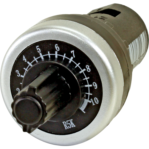 Potenciómetro 5KOHMS – 0.5W montaje panel – 22mm