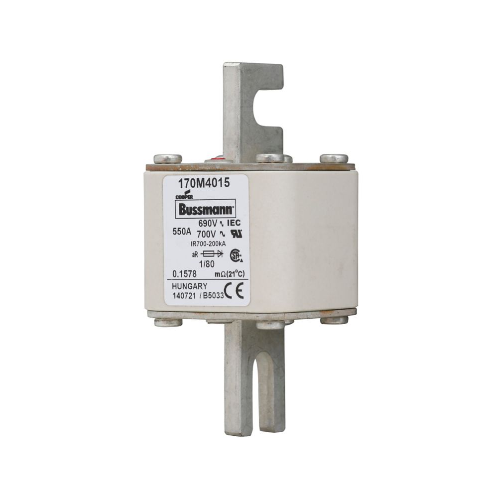 Fusible Ultrarápido Bussmann 550A 690Volt.