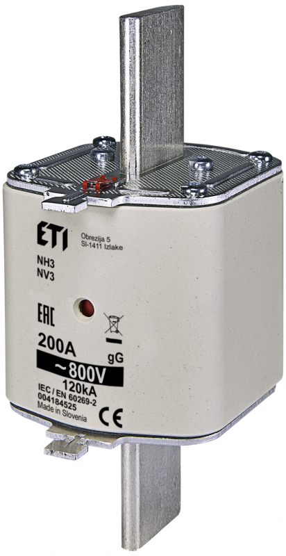 Fusible NH3 gG 200A / 800V