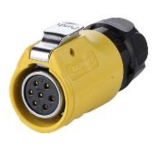 Conector Serie LP-20 volante  Hembra 07 Pines Conector Soldar CNLINKO