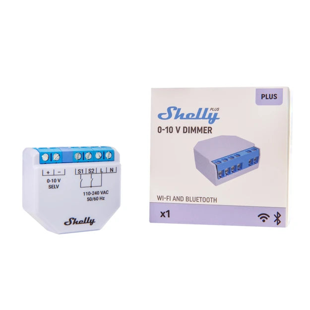 Dimmer 0-10V. Controlador de atenuador inteligente Wi-Fi 0-10 VCC para todas las instalaciones eléctricas