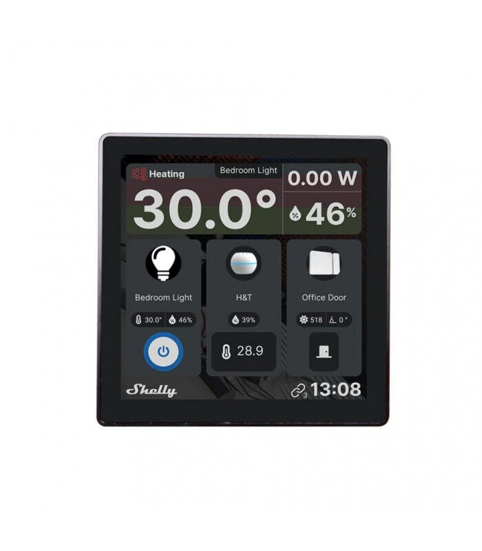 Panel táctil de pared con relé 5A, WiFi, Bluetooth