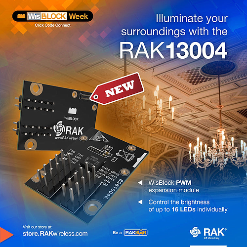 PWM expansion module RAK13004
