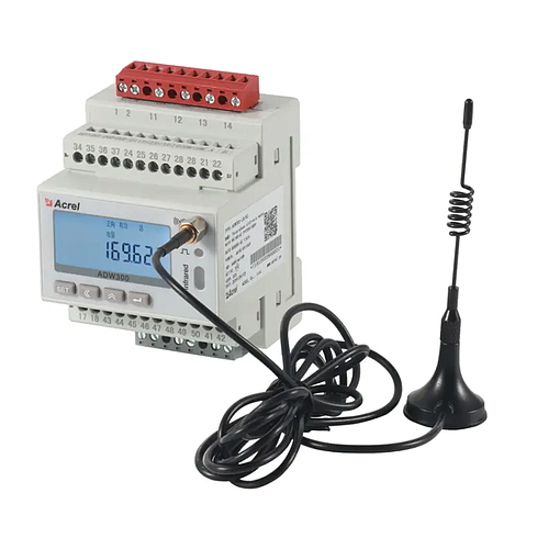 Medidor de energía inteligente inalámbrico trifásico LoraWAN