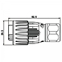 Conector Serie DH-20 Macho 4 Pines Plug Soldar CNLINKO