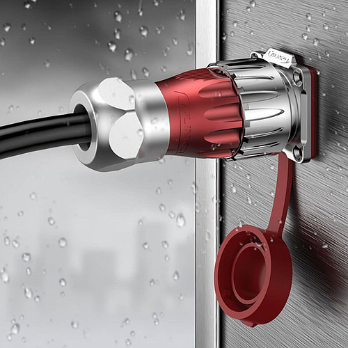Conector Serie DH-24 Hembra 3 Pines Socket Soldar CNLINKO