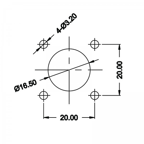 Conector Serie LP-16 Hembra 2 Pines Socket Soldar CNLINKO