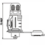Conector Serie LP-16 Macho 4 Pines Plug Soldar CNLINKO