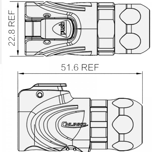 Conector Serie LP-16 RJ45 Plug Soldar CNLINKO