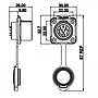Conector Serie LP-20 Hembra 12 Pines Socket Soldar CNLINKO