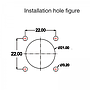 Conector Serie LP-20 Hembra 2 Pines Socket Soldar CNLINKO