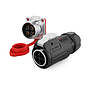 Conector Serie LP-24 Macho 4 Pines Plug Soldar CNLINKO