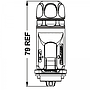 Conector Serie LP-20 Macho 4 Pines Plug Soldar CNLINKO