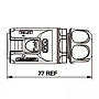 Conector Serie LP-24 Fibra óptica Plug Soldar CNLINKO