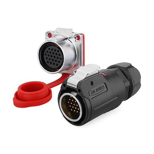 Conector Serie LP-24 Macho 24 Pines Plug Soldar CNLINKO