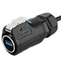 Conector Serie LP-24 USB Plug Soldar CNLINKO