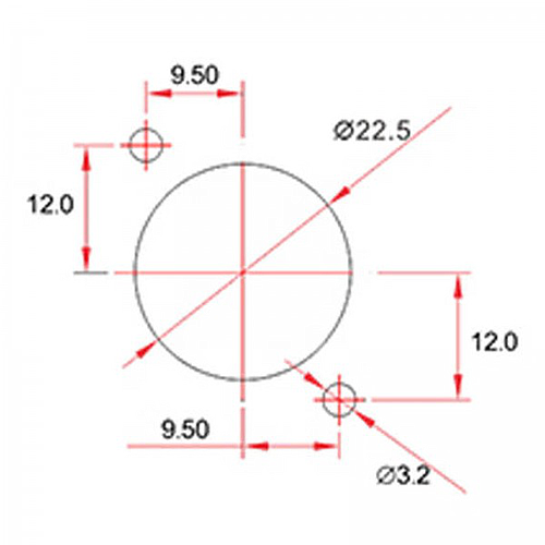 Conector Serie YM-20 Hembra 2 Pines Socket Soldar CNLINKO