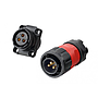 Conector Serie YM-20 Hembra 3 Pines Socket Soldar CNLINKO