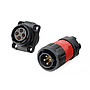 Conector Serie YM-20 Hembra 4 Pines Socket Soldar CNLINKO