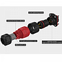 Conector Serie YM-20 Macho 4 Pines Plug Soldar CNLINKO
