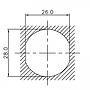 Conector Serie YT-RJ45 RJ45 Socket Soldar CNLINKO