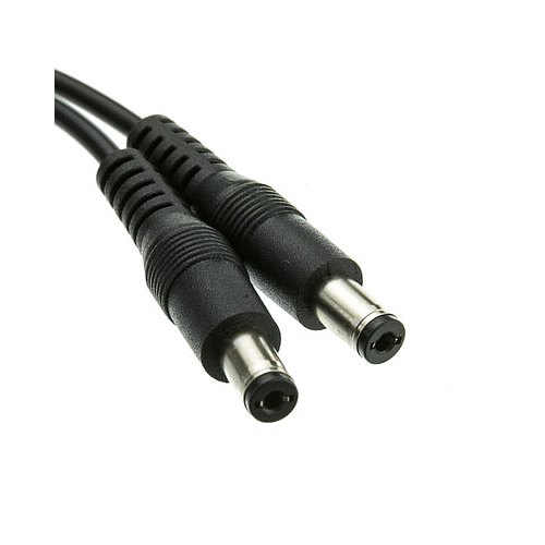 Adaptador DC Hembra con 2 Salidas Macho 30cm