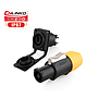 Conector Serie YF-24 Macho 3 Pines Plug con tornillos CNLINKO