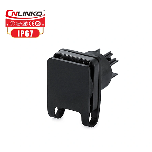 Conector Serie YF-24 Hembra 3 Pines Socket Soldar CNLINKO