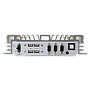 Intel 8th Gen Core i LGA1151 CPU, H310, 2 DDR4 memory, 4 USB3.1, 4 USB2.0, 2 RS-232/422/485, 2x GbE, 1 VGA, 2 DP, Line out, Mic In, DC 12/19~28V, Phoenix Connector   