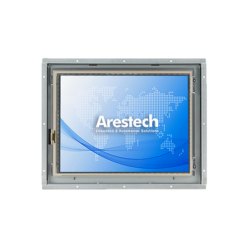 17" 4:3 (1280 x 1024) 350 nits, Openframe , Projected capacitive touch screen, 1 VGA, USB interface, DC 12~24V, Phoenix connector