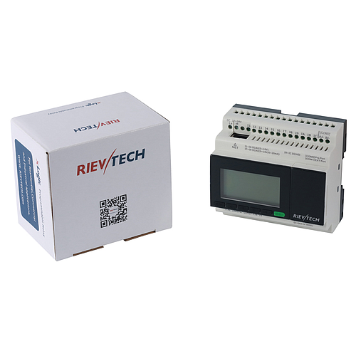 PLC programable por software PR-12AC-R-N Rievtech