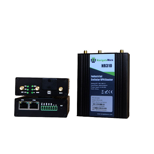 Router celular 4G LTE Navigateworx A312430 con WIFI y accesorios