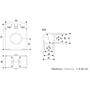 Transformador de Corriente 0-250A / 0-5A