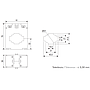 Transformador de Corriente 0-400A / 0-5A