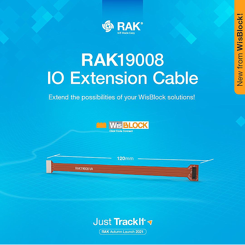 Cable de extensión E/S RAK19008