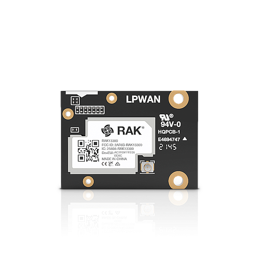 Módulo para LoRaWAN con Semtech LoRa Chip SX1262 RAK13300